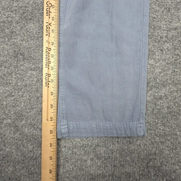 Zara The Baggy Cargo Pant Women's 32 (USA 0) Gray-Blue Balloon Leg Mid Rise NWT - Picture 13 of 15